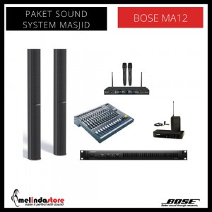 Paket Sound System Masjid Bose MA12